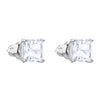 Swarovski Stilla Attract Square Stud Earrings 5430365 Swarovski