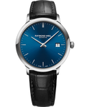 Raymond Weil Toccata Men's Watch Blue Dial Black Leather 5485-STC-50001