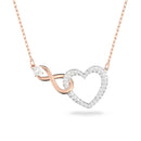 Swarovski Infinity Heart Pendant Necklace 5518865