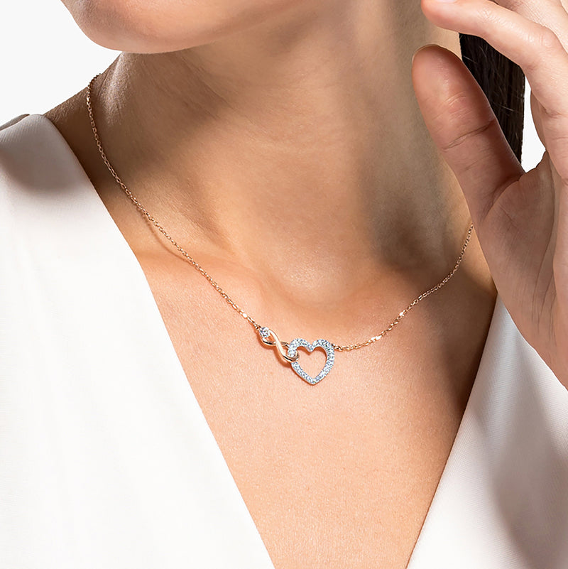 Swarovski Infinity Heart Pendant Necklace 5518865