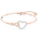 Swarovski Infinity Heart Bangle Bracelet 5518869