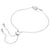 Swarovski Hyperbola Infinity Heart Bracelet 5524421