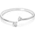Swarovski Mesmera Attract Double Heart Bangle White 5535354