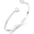 Swarovski Mesmera Attract Double Heart Bangle White 5535354