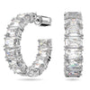 Swarovski Millenia Octagon Hoop Earrings 5612673 Swarovski