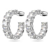 Swarovski Millenia Octagon Hoop Earrings 5612673 Swarovski
