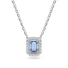 Swarovski Millenia Necklace Blue Octagon 5614926 Swarovski
