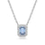 Swarovski Millenia Necklace Blue Octagon 5614926