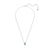 Swarovski Millenia Necklace Blue Octagon 5614926