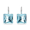 Swarovski Millenia Blue Square Drop Earrings 5619472 Swarovski