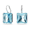 Swarovski Millenia Blue Square Drop Earrings 5619472 Swarovski