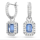 Swarovski Millenia Octagon Earrings Blue 5619500