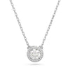 Una Round Halo Pendant Swarovski