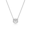 Una Round Halo Pendant Swarovski