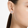 Una Angelic Halo Stud Earrings Swarovski