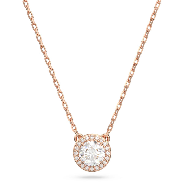 Swarovski Una Round Halo Pendant 5636272