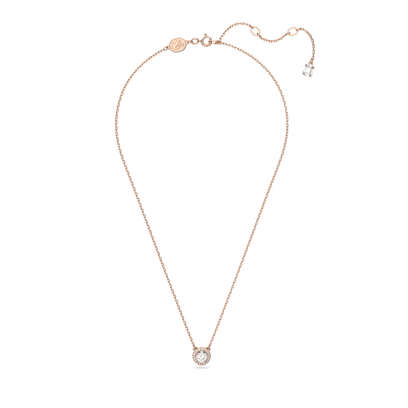 Swarovski Una Round Halo Pendant 5636272