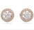 Swarovski Una Angelic Halo Stud Earrings 5636275