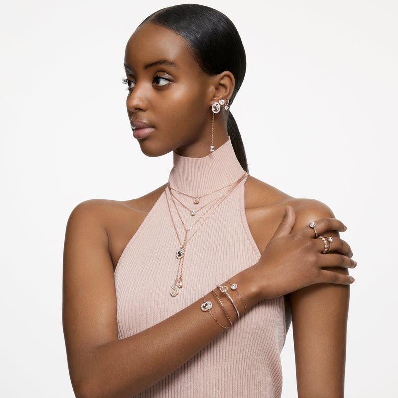Swarovski Constella Drop Earrings Round 5638769