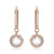 Swarovski Constella Drop Earrings Round 5638769