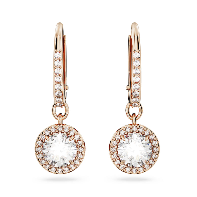 Swarovski Constella Drop Earrings Round 5638769