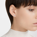 Swarovski Stilla Stud Earrings Round 5638801