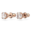 Swarovski Stilla Stud Earrings Round 5638801 Swarovski