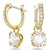 Swarovski Constella Drop Earrings Round 5638802
