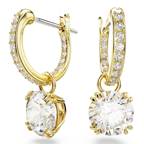 Swarovski Constella Drop Earrings Round 5638802