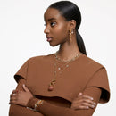 Swarovski Constella Drop Earrings Round 5638802