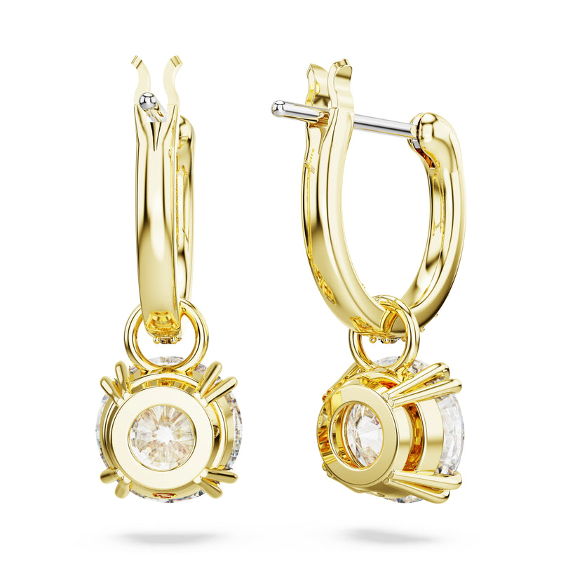 Swarovski Constella Drop Earrings Round 5638802
