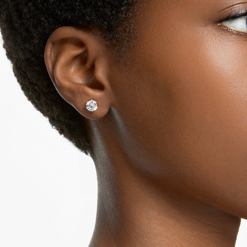 Swarovski Stilla Stud Earrings Round 5642595