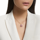 Swarovski Pink Teddy Pendant Necklace Rose Gold 5642976 Swarovski