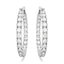 Swarovski Matrix Hoop Earrings 5647715