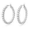 Swarovski Matrix Hoop Earrings 5647715 Swarovski