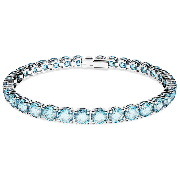 Swarovski Matrix Blue Tennis Bracelet 5648928
