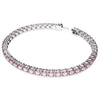 Swarovski Matrix Tennis Bracelet Pink 5648931 Swarovski