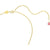 Swarovski Idyllia Flower Pendant Necklace Gold Pink 5650569