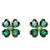 Swarovski Idyllia Clover Stud Earrings 5666236