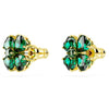 Swarovski Idyllia Clover Stud Earrings 5666236 Swarovski