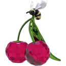 Swarovski Idyllia Bee and Cherry Figurine 5667550 Swarovski