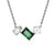 Swarovski Mesmera Green Trilogy Pendant 5668278