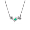 Swarovski Mesmera Green Trilogy Pendant 5668278 Swarovski