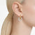 Swarovski Dextera Interlocking Hoop Drop Earrings 5668818