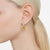 Swarovski Dextera Interlocking Hoop Drop Earrings 5668818