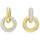 Swarovski Dextera Interlocking Hoop Drop Earrings 5668818