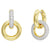 Swarovski Dextera Interlocking Hoop Drop Earrings 5668818