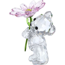 Swarovski Kris Bear A Daisy For You Figurine 5675327 Swarovski