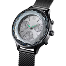 Swarovski Nova Chrono Ladies Watch Silver Mesh 5677503 Swarovski