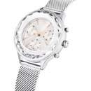 Swarovski Nova Chrono Ladies Watch Silver Mesh 5677503 Swarovski